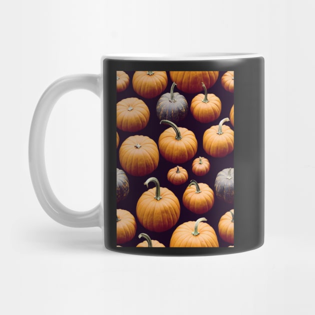 Halloween Pumpkins Pattern, model 3 by Endless-Designs